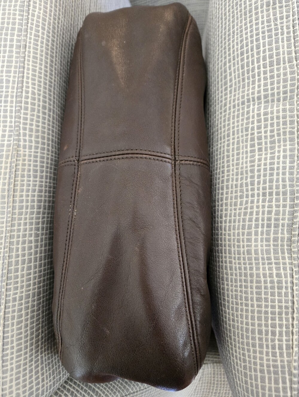 Coach 4177 Flatiron Mahogany Brown Hobo Bag Purse Vintage Leather Distressed - Picture 9 of 16